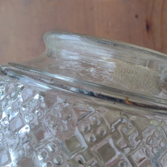 Vintage Glass Oil Lamp - Picture 3 of 3